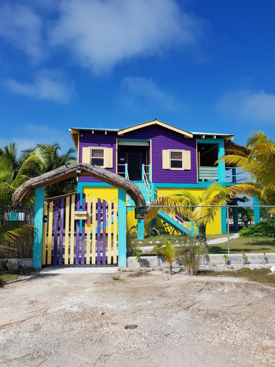 Slo-N-Ez Villa Terrace Caye Caulker Exteriör bild
